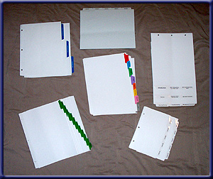 Index Tabs